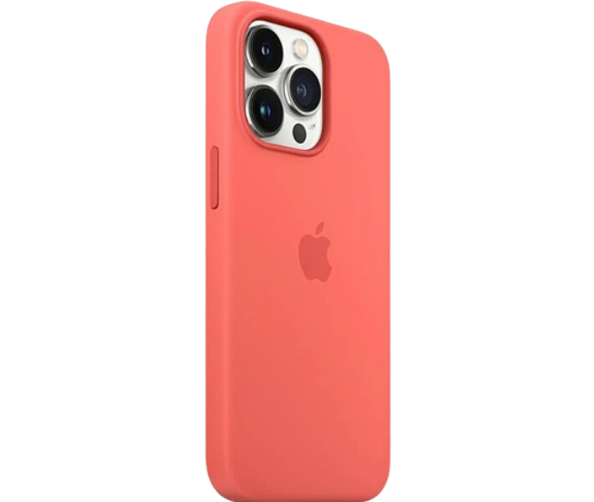 Apple silicone case with MagSafe iPhone 13 Pro Max (Original Quality) Pomelo